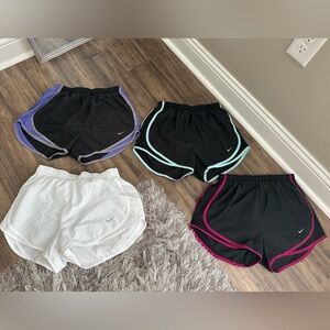 Nike running shorts. All size S